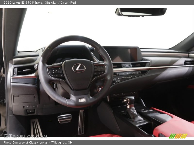 Dashboard of 2020 ES 350 F Sport