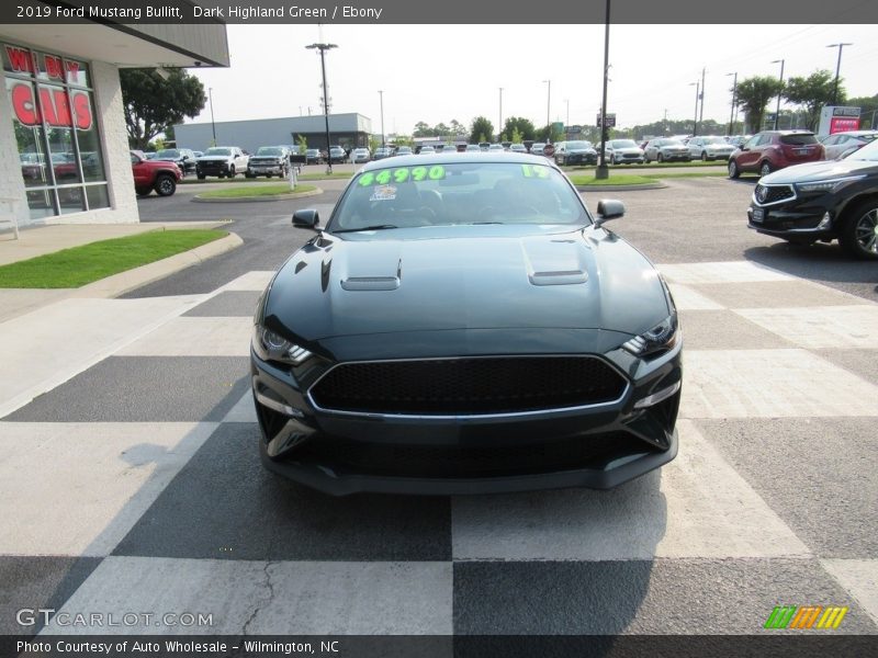 Dark Highland Green / Ebony 2019 Ford Mustang Bullitt
