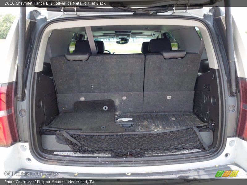 Silver Ice Metallic / Jet Black 2016 Chevrolet Tahoe LTZ