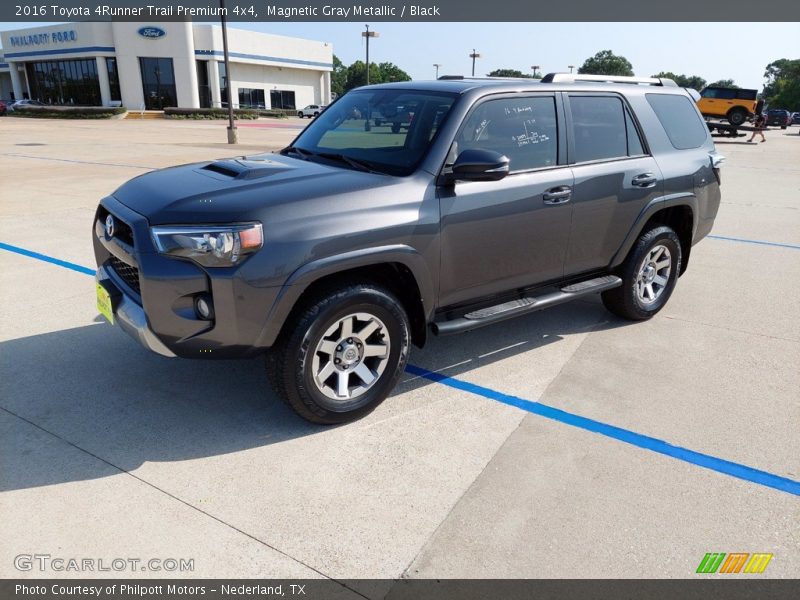 Magnetic Gray Metallic / Black 2016 Toyota 4Runner Trail Premium 4x4