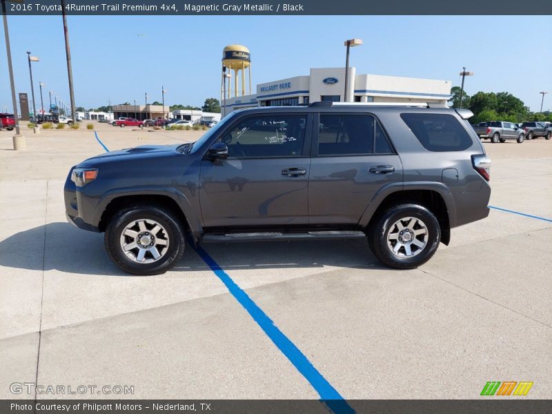 Magnetic Gray Metallic / Black 2016 Toyota 4Runner Trail Premium 4x4