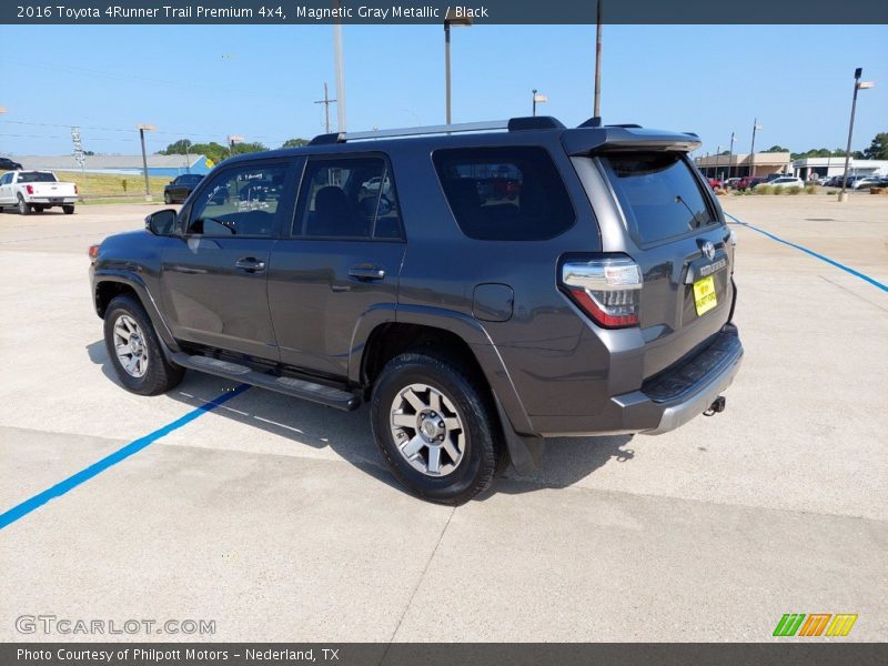 Magnetic Gray Metallic / Black 2016 Toyota 4Runner Trail Premium 4x4