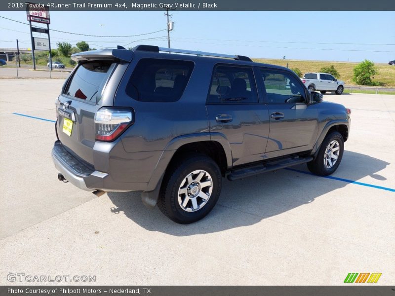 Magnetic Gray Metallic / Black 2016 Toyota 4Runner Trail Premium 4x4