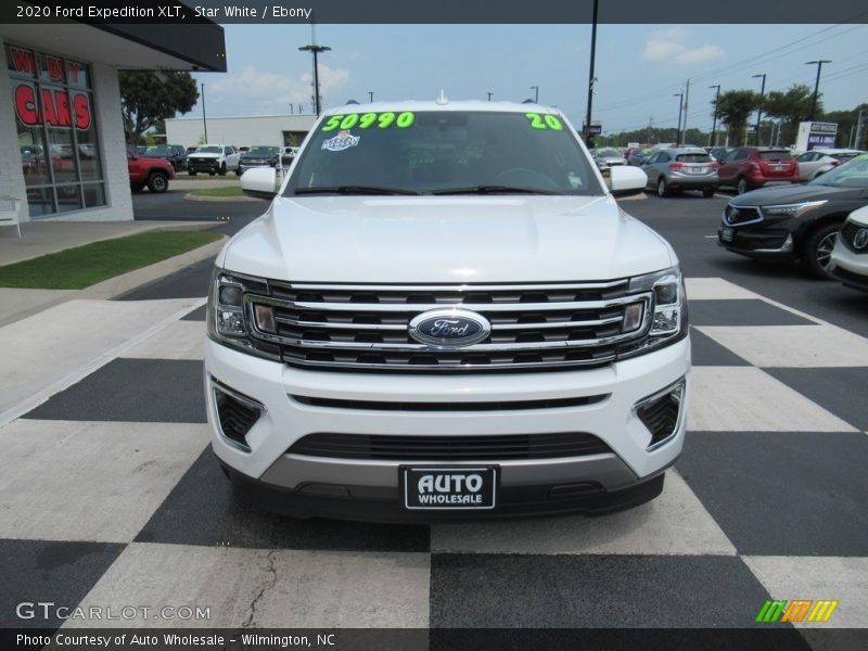 Star White / Ebony 2020 Ford Expedition XLT
