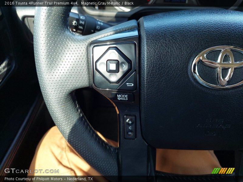 Magnetic Gray Metallic / Black 2016 Toyota 4Runner Trail Premium 4x4