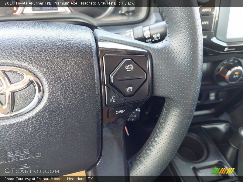 Magnetic Gray Metallic / Black 2016 Toyota 4Runner Trail Premium 4x4