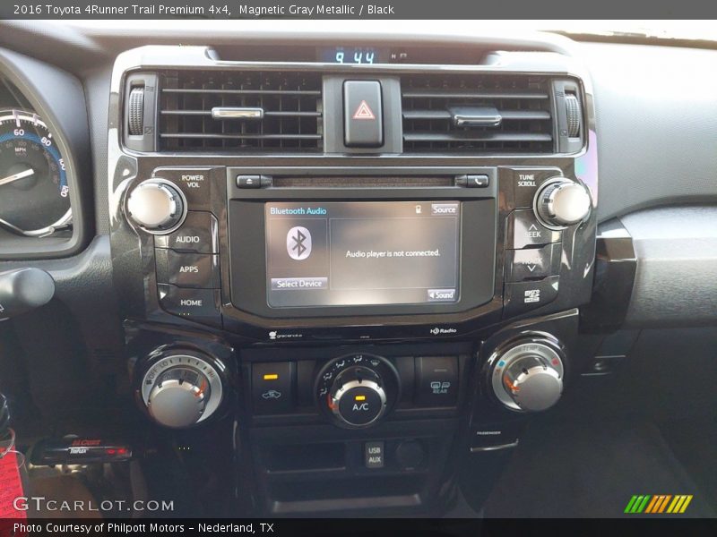 Magnetic Gray Metallic / Black 2016 Toyota 4Runner Trail Premium 4x4