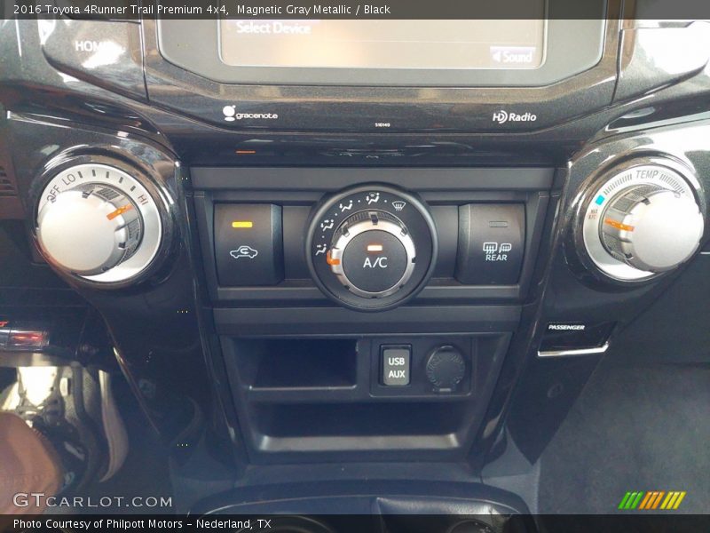Magnetic Gray Metallic / Black 2016 Toyota 4Runner Trail Premium 4x4