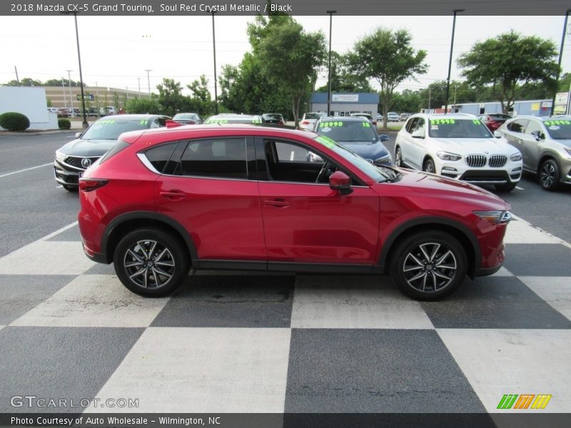 Soul Red Crystal Metallic / Black 2018 Mazda CX-5 Grand Touring