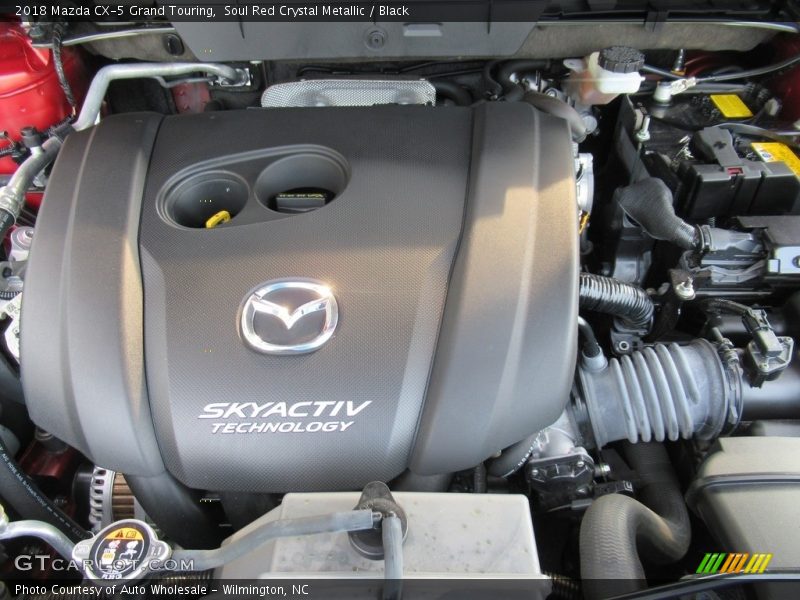 Soul Red Crystal Metallic / Black 2018 Mazda CX-5 Grand Touring
