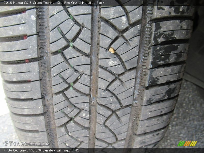 Soul Red Crystal Metallic / Black 2018 Mazda CX-5 Grand Touring