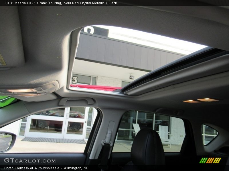 Soul Red Crystal Metallic / Black 2018 Mazda CX-5 Grand Touring