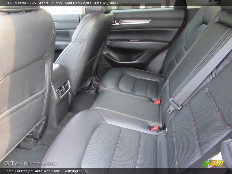 Soul Red Crystal Metallic / Black 2018 Mazda CX-5 Grand Touring