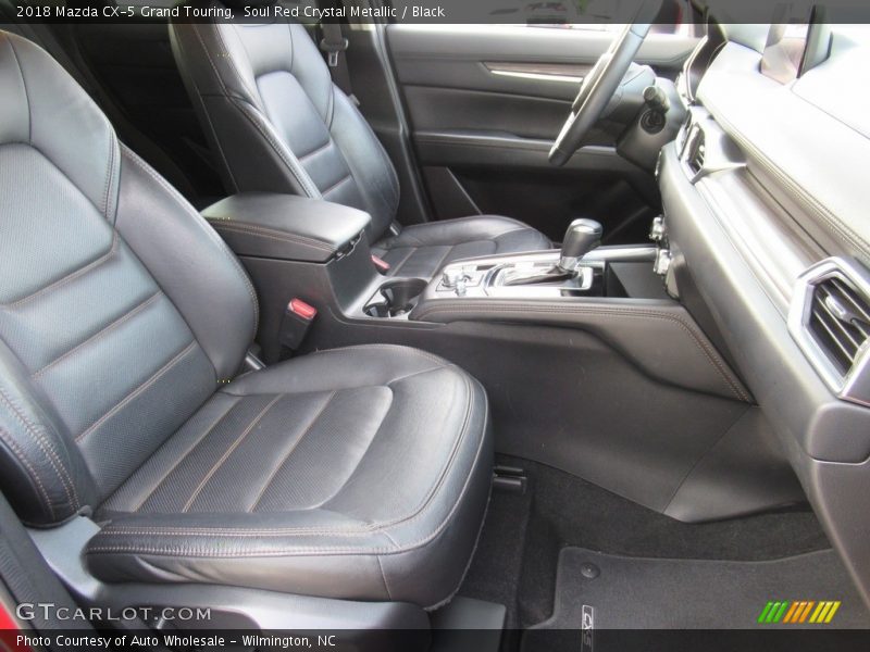 Soul Red Crystal Metallic / Black 2018 Mazda CX-5 Grand Touring
