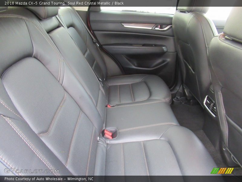 Soul Red Crystal Metallic / Black 2018 Mazda CX-5 Grand Touring