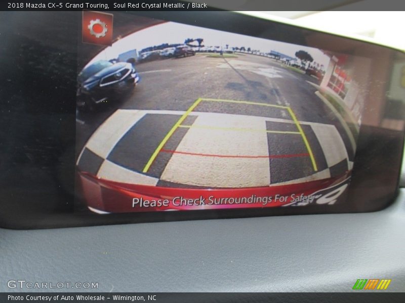 Soul Red Crystal Metallic / Black 2018 Mazda CX-5 Grand Touring