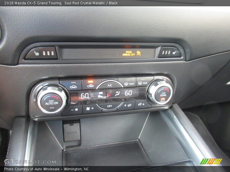 Soul Red Crystal Metallic / Black 2018 Mazda CX-5 Grand Touring