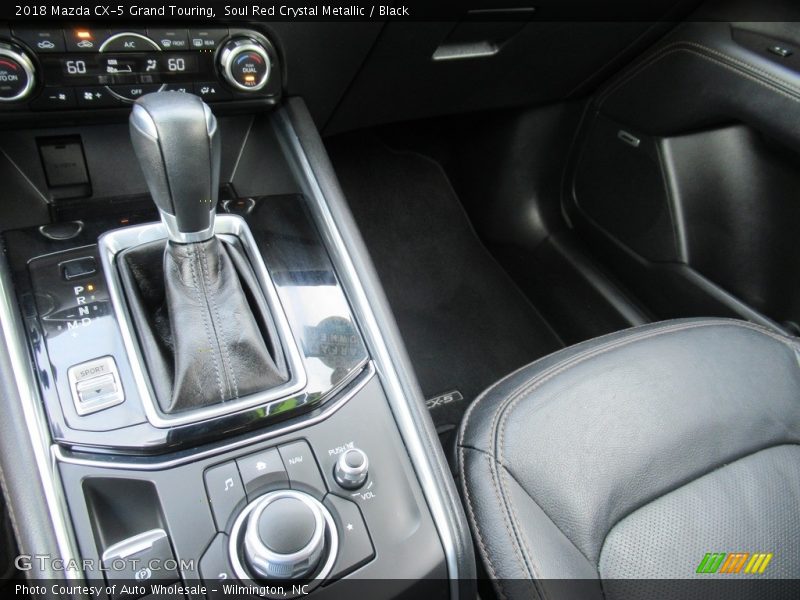 Soul Red Crystal Metallic / Black 2018 Mazda CX-5 Grand Touring