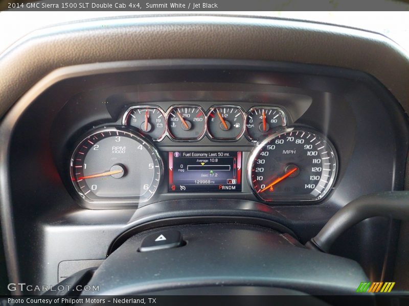 Summit White / Jet Black 2014 GMC Sierra 1500 SLT Double Cab 4x4