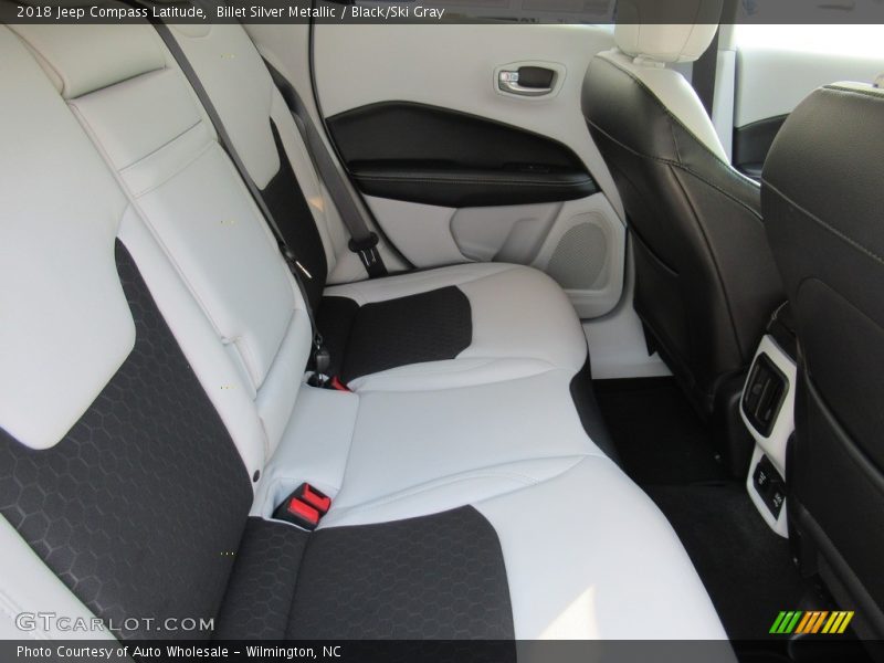 Billet Silver Metallic / Black/Ski Gray 2018 Jeep Compass Latitude