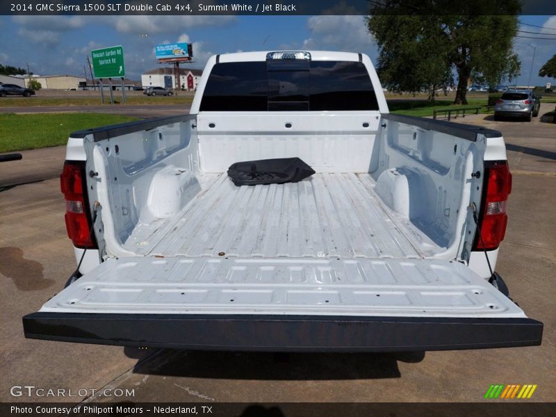 Summit White / Jet Black 2014 GMC Sierra 1500 SLT Double Cab 4x4