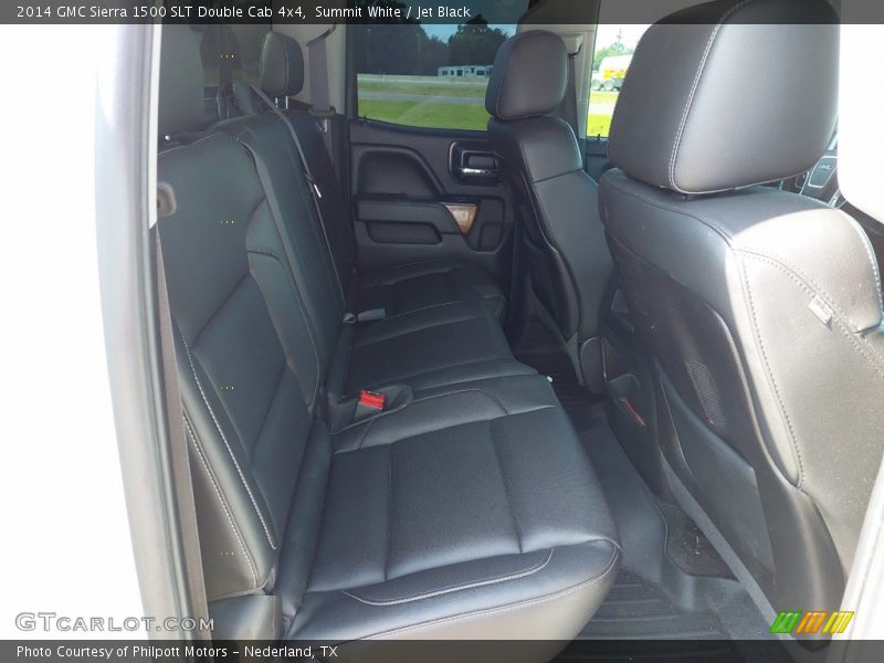 Summit White / Jet Black 2014 GMC Sierra 1500 SLT Double Cab 4x4