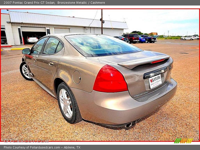 Bronzestone Metallic / Cashmere 2007 Pontiac Grand Prix GT Sedan