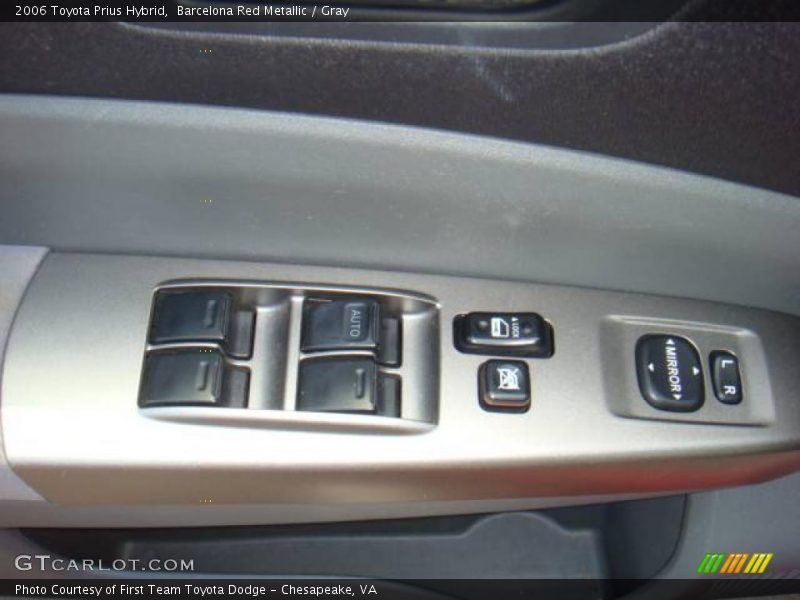 Barcelona Red Metallic / Gray 2006 Toyota Prius Hybrid