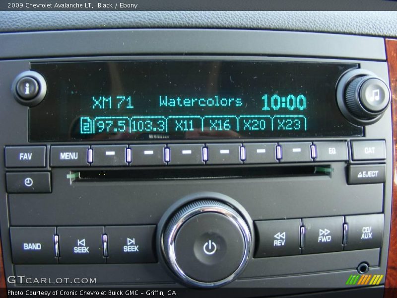 Black / Ebony 2009 Chevrolet Avalanche LT