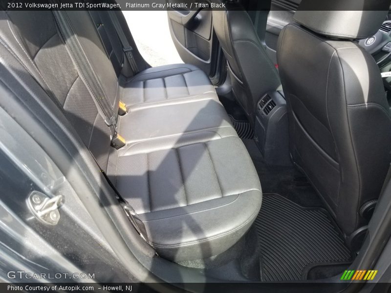 Platinum Gray Metallic / Titan Black 2012 Volkswagen Jetta TDI SportWagen