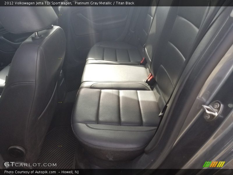 Platinum Gray Metallic / Titan Black 2012 Volkswagen Jetta TDI SportWagen