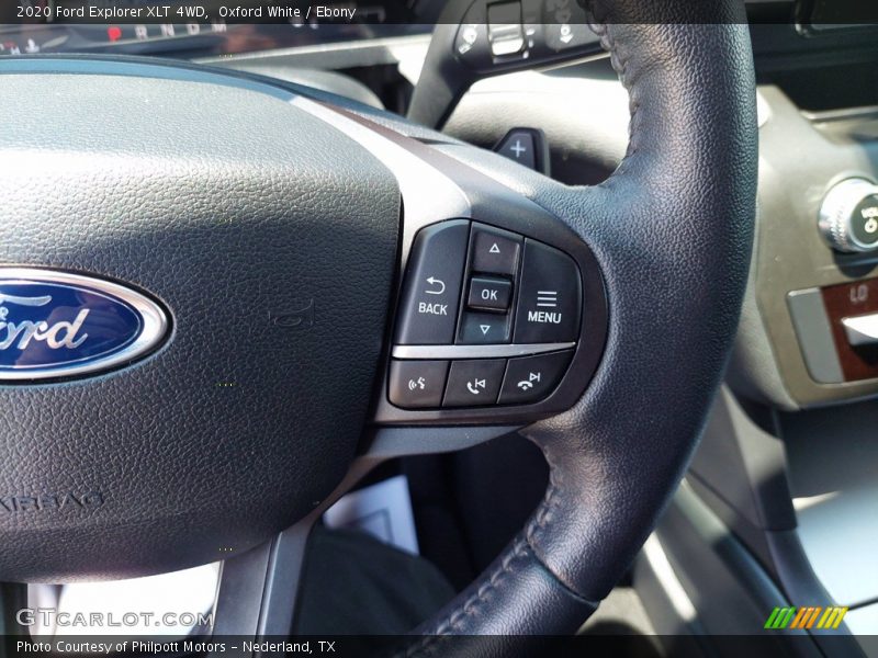 Oxford White / Ebony 2020 Ford Explorer XLT 4WD