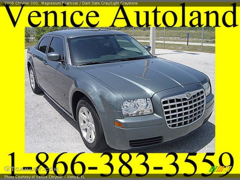 Magnesium Pearlcoat / Dark Slate Gray/Light Graystone 2006 Chrysler 300
