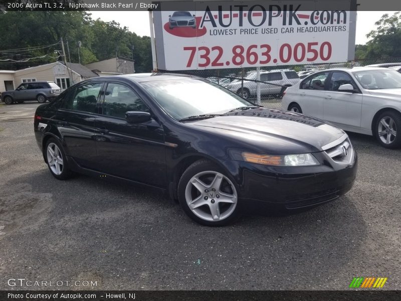 Nighthawk Black Pearl / Ebony 2006 Acura TL 3.2