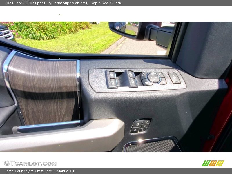 Rapid Red / Black 2021 Ford F350 Super Duty Lariat SuperCab 4x4