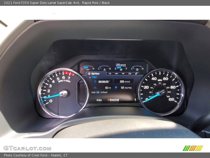 Rapid Red / Black 2021 Ford F350 Super Duty Lariat SuperCab 4x4