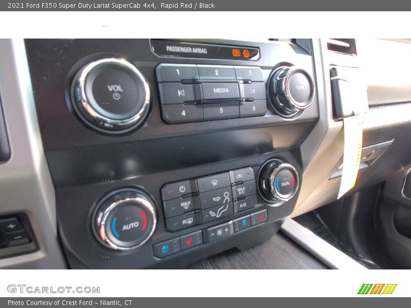 Rapid Red / Black 2021 Ford F350 Super Duty Lariat SuperCab 4x4