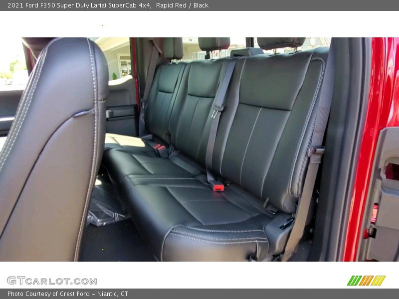 Rapid Red / Black 2021 Ford F350 Super Duty Lariat SuperCab 4x4