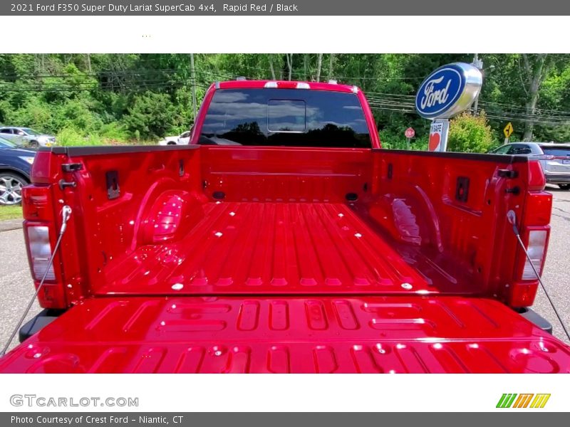 Rapid Red / Black 2021 Ford F350 Super Duty Lariat SuperCab 4x4