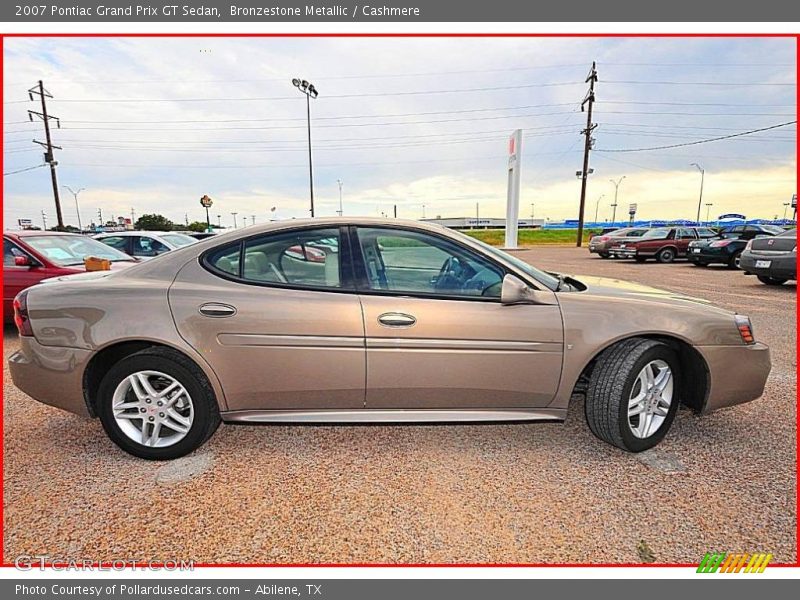 Bronzestone Metallic / Cashmere 2007 Pontiac Grand Prix GT Sedan