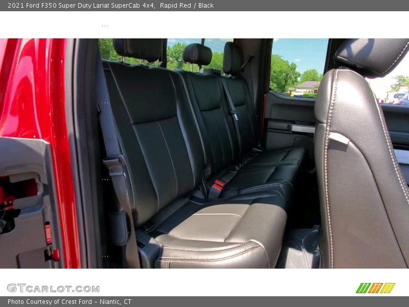 Rapid Red / Black 2021 Ford F350 Super Duty Lariat SuperCab 4x4