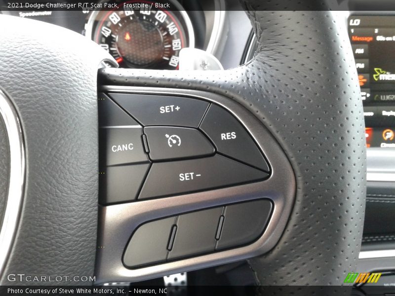 Frostbite / Black 2021 Dodge Challenger R/T Scat Pack