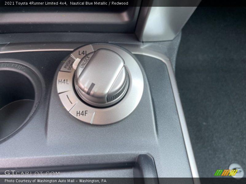 Controls of 2021 4Runner Limited 4x4