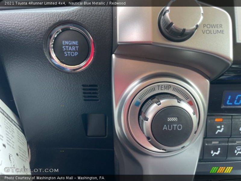Controls of 2021 4Runner Limited 4x4
