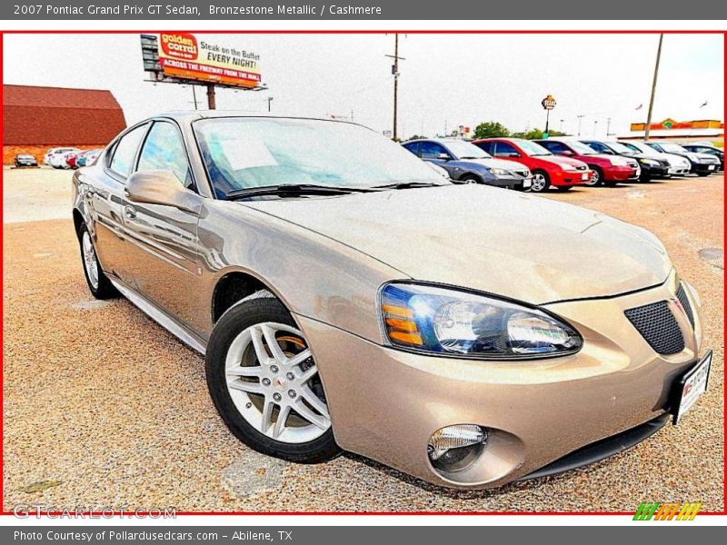 Bronzestone Metallic / Cashmere 2007 Pontiac Grand Prix GT Sedan