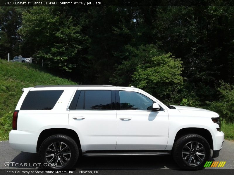 Summit White / Jet Black 2020 Chevrolet Tahoe LT 4WD