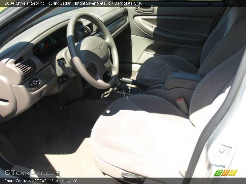 Bright Silver Metallic / Dark Slate Gray 2004 Chrysler Sebring Touring Sedan