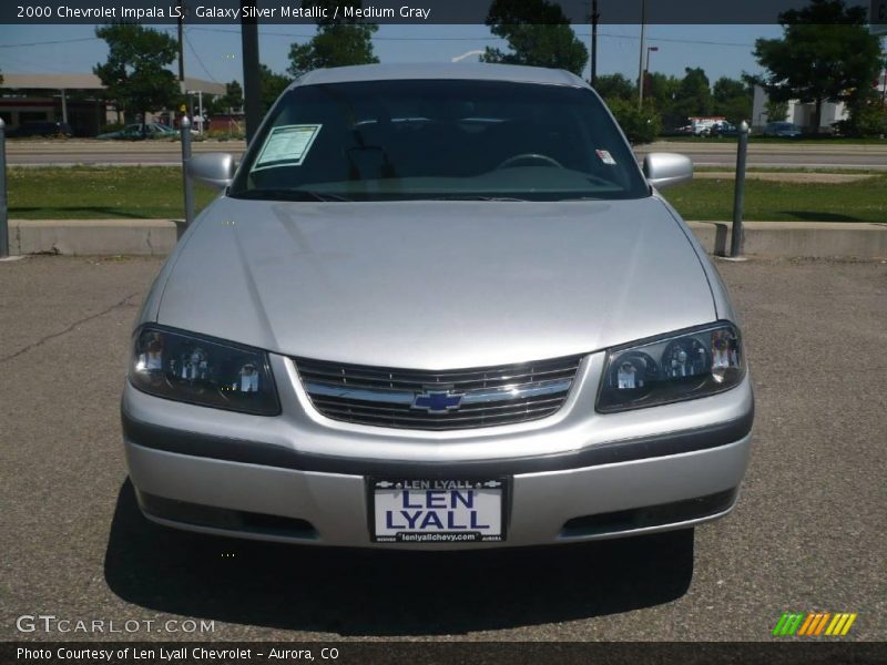 Galaxy Silver Metallic / Medium Gray 2000 Chevrolet Impala LS