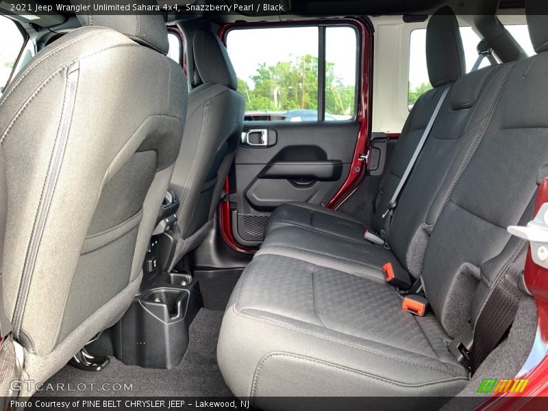 Rear Seat of 2021 Wrangler Unlimited Sahara 4x4