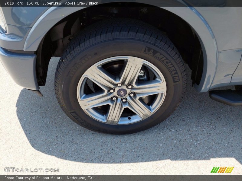 Abyss Gray / Black 2019 Ford F150 XLT SuperCrew